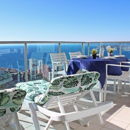 High Rise Apartment On The 39Th Floor With Private Terrace And Sea Views Бенідорм Екстер'єр фото