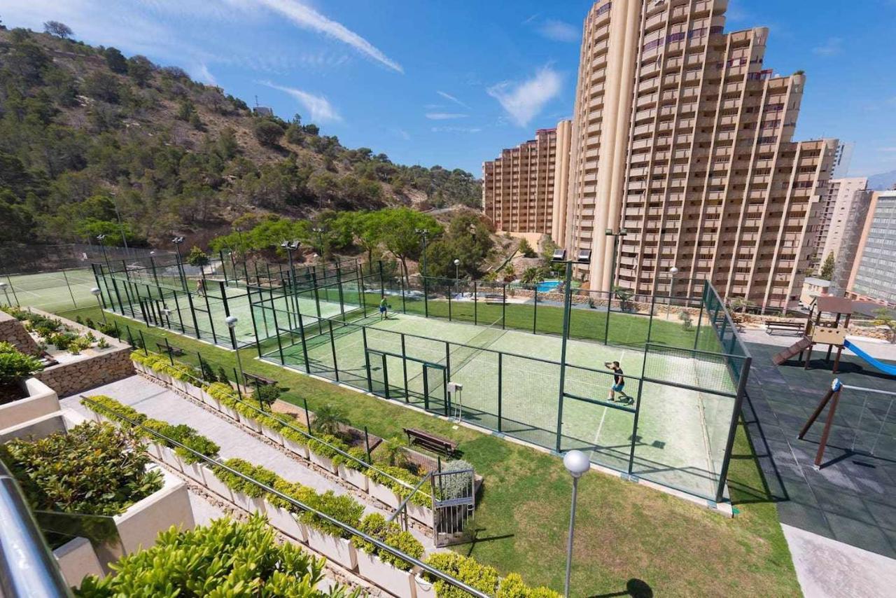 High Rise Apartment On The 39Th Floor With Private Terrace And Sea Views Бенідорм Екстер'єр фото