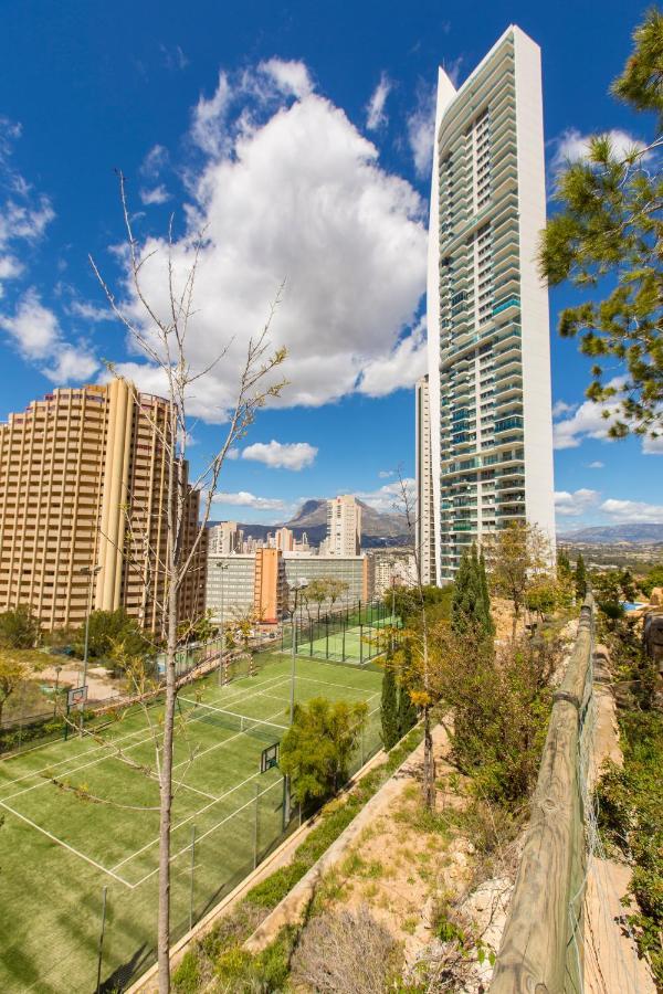 High Rise Apartment On The 39Th Floor With Private Terrace And Sea Views Бенідорм Екстер'єр фото